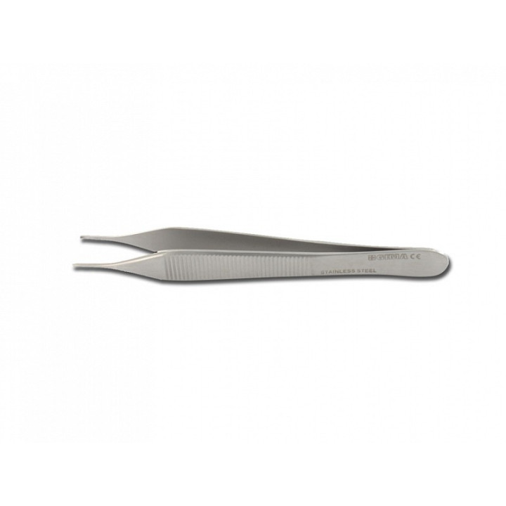 Pensă micro Adson - 12 cm, 1x2 dinți