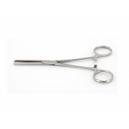 Pinza kocher retta - 16 cm, 1x2 denti