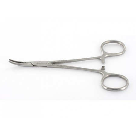 Pinces à moustiques incurvées - 12,5 cm
