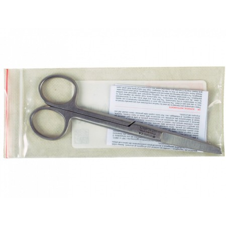 Tijeras rectas con puntas alternas - 14,5 cm