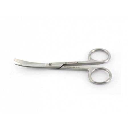 Tesoura curva com pontas alternativas - 14,5 cm
