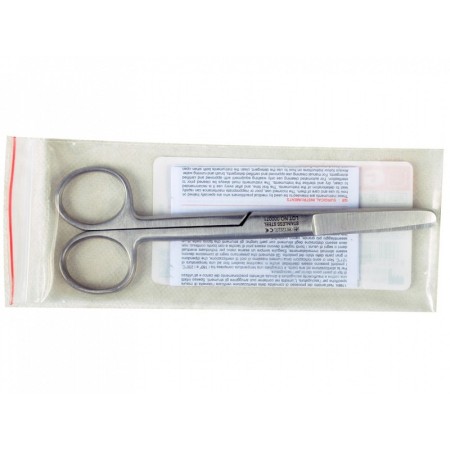 Straight scissors with blunt tips - 14.5 cm