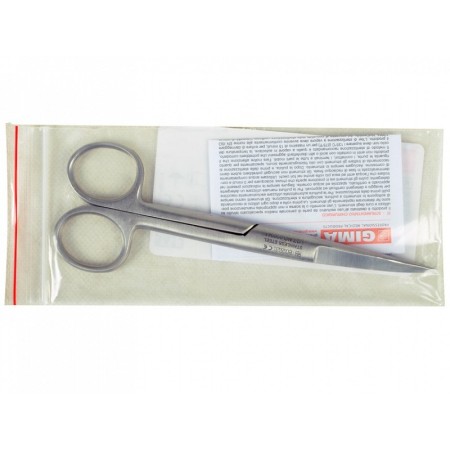 Saks med buede, spidse blade - 14,5 cm