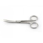 Curved scissors with alternate tips - 16 cm