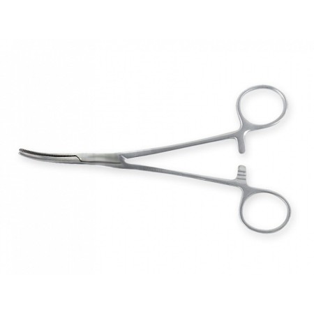 Böjd kelly-tång - 14 cm