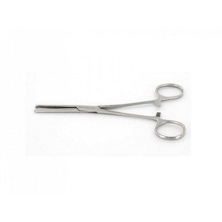 Pinça Kocher - reta - 14 cm