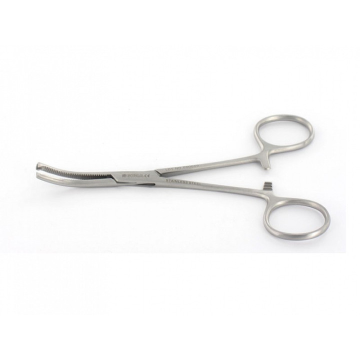 Pinza Kocher - curva - 16 cm