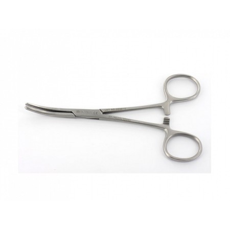 Pince klemmer - courbe - 14 cm