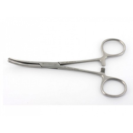 Klemmer tång - böjd - 18 cm