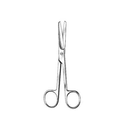 Straight scissors - blunt tips - 16 cm