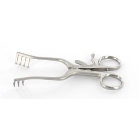 Retractor Weitlaner-loktite - ascuțit - 13 cm