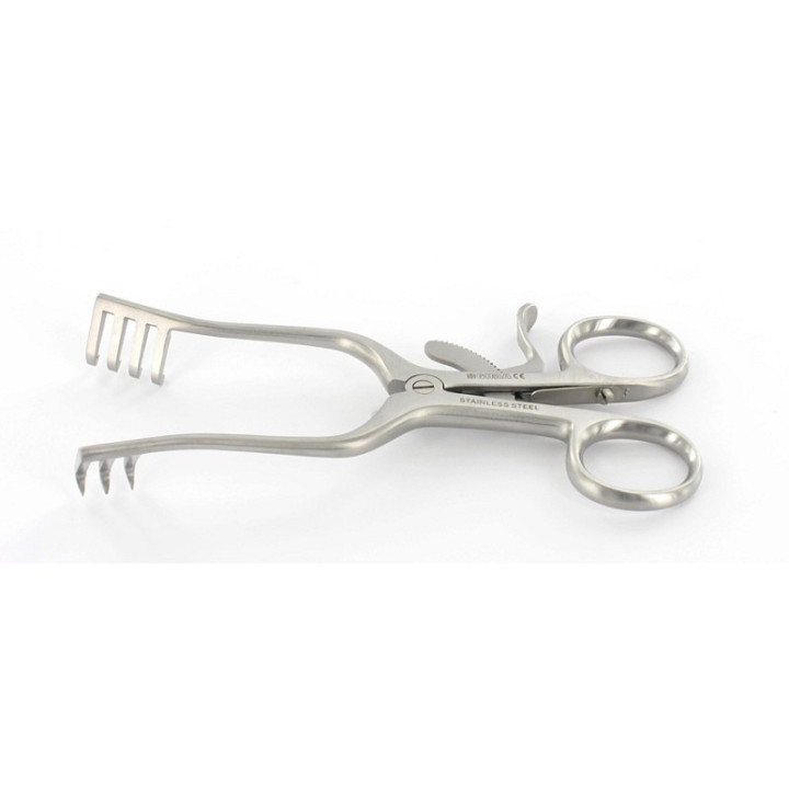Weitlaner-Loktite-Retraktor – scharf – 13 cm