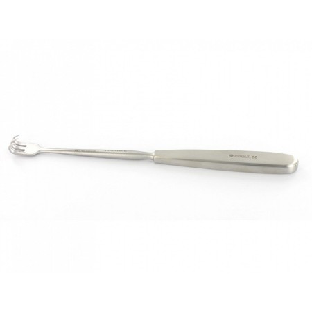 Volkman retractor 3 spetsiga tänder - 22 cm