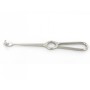 Retractor volkman con chaflanes de 3 dientes - 22 cm