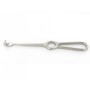 Retractor Volkman con chaflanes de 3 dientes - 22 cm