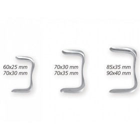 Sims retractor set - set 3 pcs.