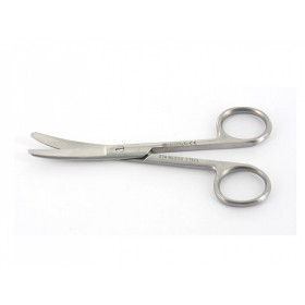 Curved scissors - blunt tips - 16 cm