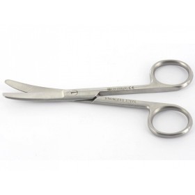 Curved scissors - blunt tips - 20 cm