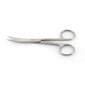 Curved scissors - sharp tips - 11.5 cm