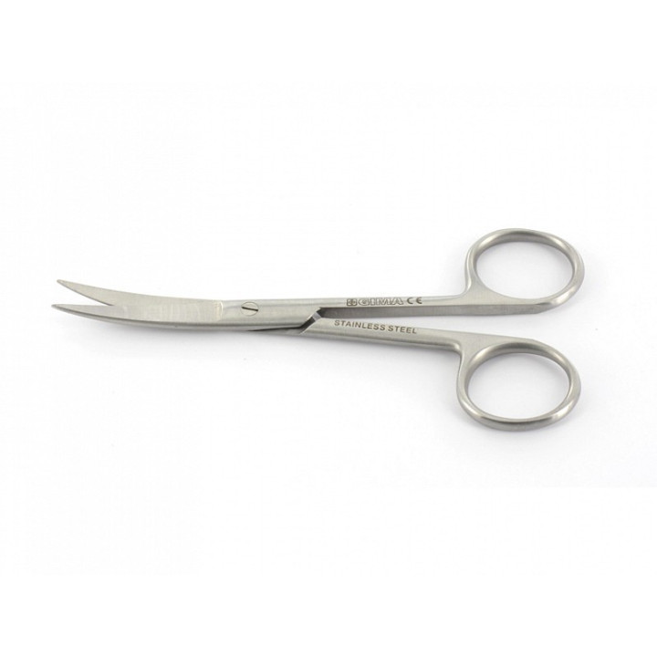 Ciseaux courbes - pointes aiguës - 11,5 cm