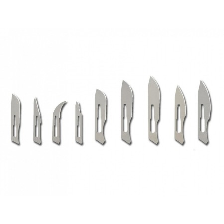 Lamele Paragon scalpel nr.10 - sterile de unică folosință - pachet. 100 de unități.