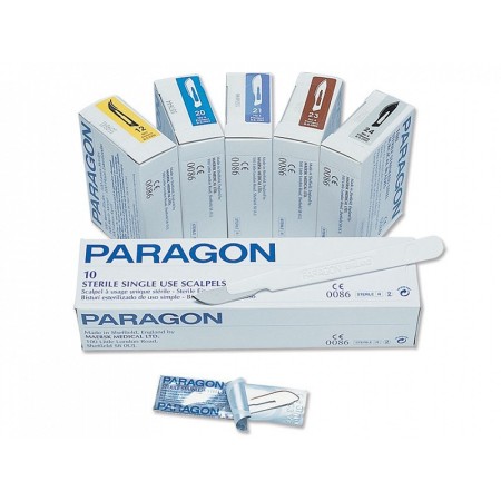 Paragon scalpel no.10 - sterile disposable - pack. 10 pcs.