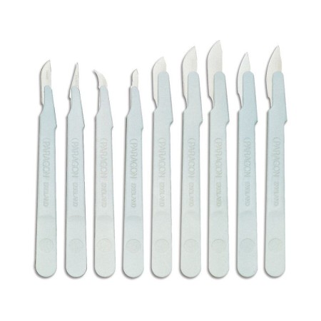 Scalpel paragon n.15 - stérile jetable - pack. 10 pièces.