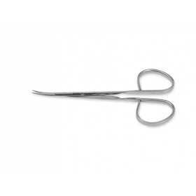 Tijeras de sutura de cinta - curvadas - 9,5 cm