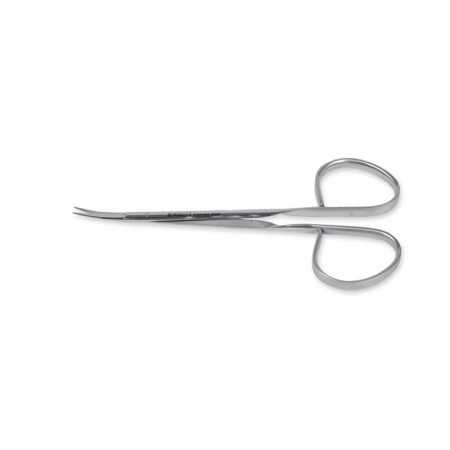 Ciseaux à suture ruban - courbés - 9,5 cm