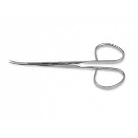 Ciseaux à suture ruban - courbés - 12 cm