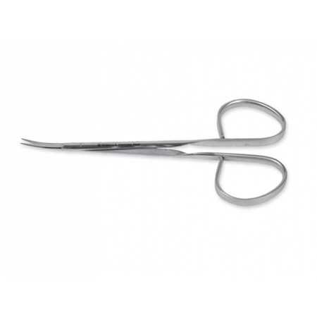 Ribbon Suture Scissors - Curved - 12 cm