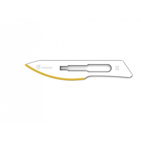 Disques diamantés en acier inoxydable n. 23 - stériles - pack 100 pièces.