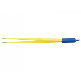 Disposable straight forceps 20 cm with 3 meter cable - 1.0 mm tip