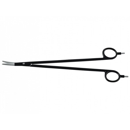 Tijeras bipolares desechables 18 cm - curvas