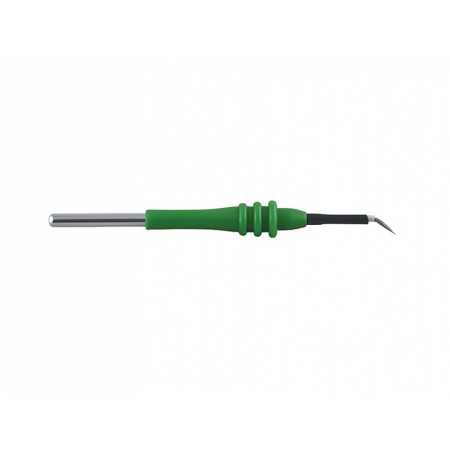 Tungsten needle electrode 6 cm - angled - disposable