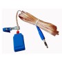Plaatkabel (30490-30495) - 6,3mm connector met spacer - 5m