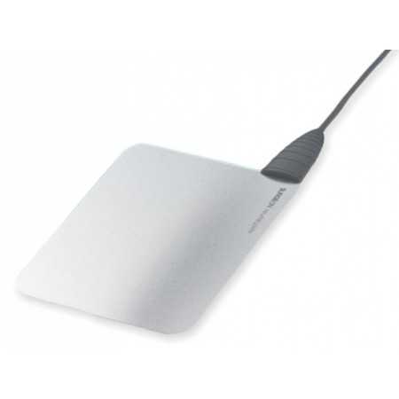 Neutral surgeon plate 16x12 cm with cable