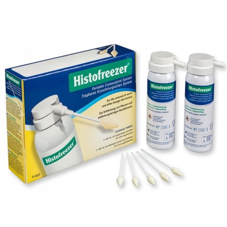 Histofreezer - 2 flacoane de 80 ml + 60 aplicatoare de 2 mm - 1 kit
