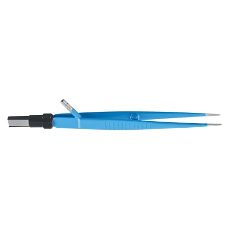 Pince bipolaire droite de 18 cm - irrigation