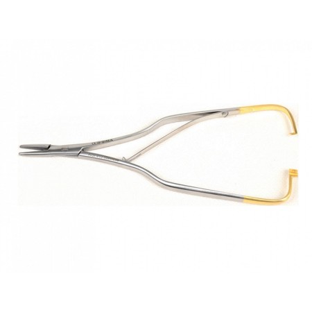 Suporte de agulhas enrugadas - reto - 16 cm - pontas lisas