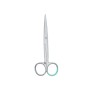 Tesoura cirúrgica peha 991083 - pontas afiadas - retas - 13 cm - maço 25 peças.