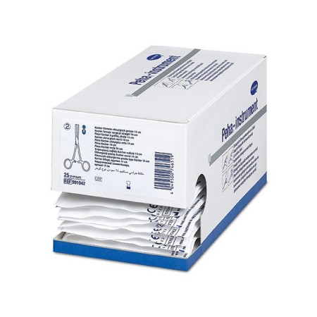 Peha 991042 pinza cocher per tessuti - retta - 14 cm - conf. 25 pz.