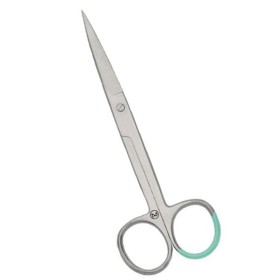 Sterile surgical scissors with sharp tips - straight - 13 cm