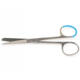 Sterile surgical scissors alternate tips - straight - 13 cm - pack. 25 pcs.