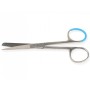 Sterile surgical scissors alternate tips - straight - 13 cm - pack. 25 pcs.