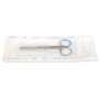 Sterile surgical scissors alternate tips - straight - 13 cm - pack. 25 pcs.