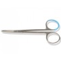 Sterile iris scissors sharp tips - curved - 11.5 cm - pack. 25 pcs.