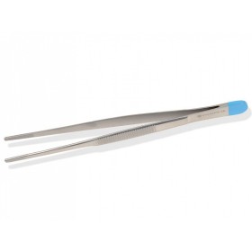 Pinza medicazione anatomica sterile - retta - 16 cm - conf. 25 pz.