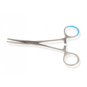 Pinza pean sterile - curva - 14 cm - conf. 25 pz.