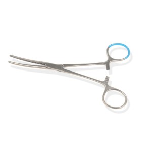 Pinza pean sterile - curva - 16 cm - conf. 25 pz.